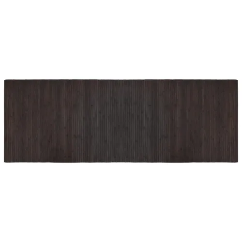 Tepih Pravokutni Tamnosmeđi 70x200 cm Bambus - Tamno smeđa 70 x 200 cm Cijena