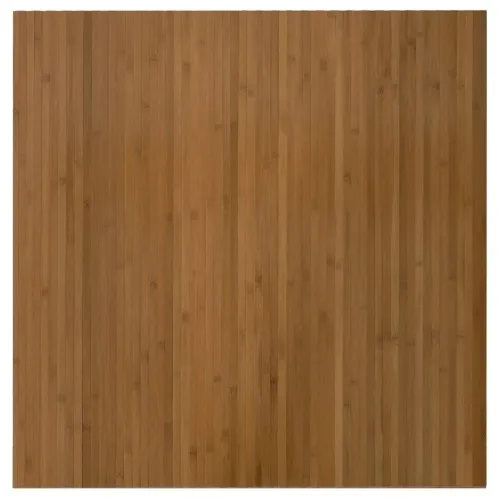 Pravokutni tepih smeđi 100x100 cm bambus - Smeđa 100 x 100 cm Cijena