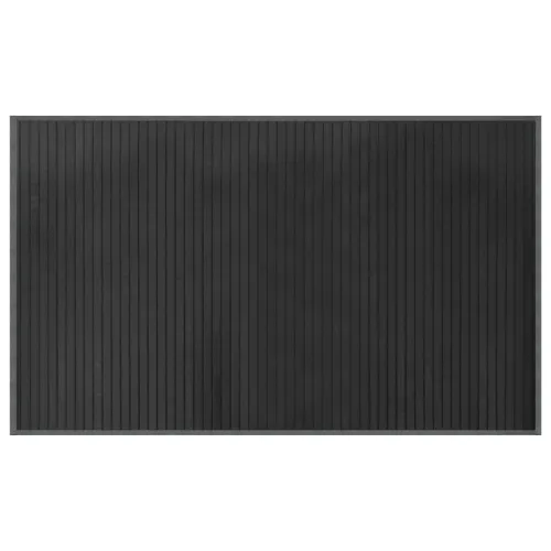 Tepih Pravokutni sivi 60x100 cm bambus - Siva 60 x 100 cm Cijena