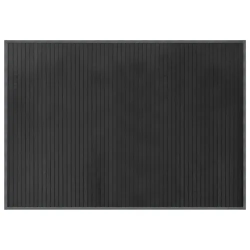 Pravokutni tepih sivi 70x100 cm bambus - Siva 70 x 100 cm Cijena