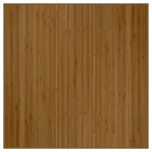 Tepih kvadratni smeđi 100x100 cm bambus - Smeđa 100 x 100 cm Cijena