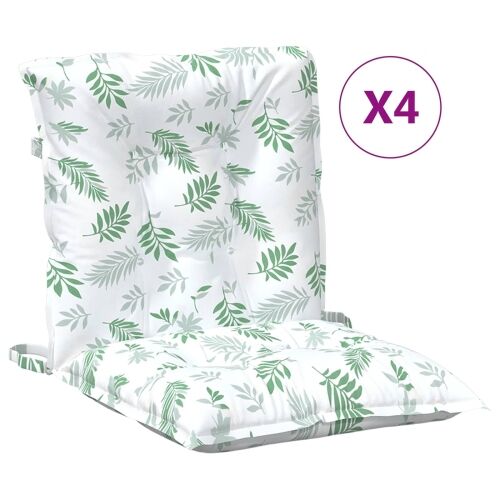 Jastučić za van 4 kom. Fine Leaf Pattern 100 x 50 x 7 cm - Fine uzorak lista 4 Cijena