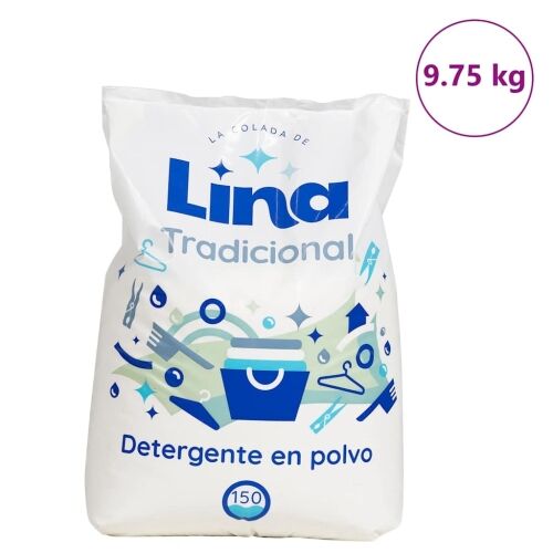 Prašak za pranje rublja za 150 pranja 9,75 kg Bijeli Cijena