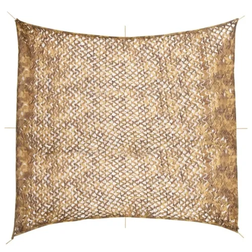 Kamuflažna mreža s torbom za pohranu 416 x 402 cm Pješčana - 416 x 402 cm Cijena