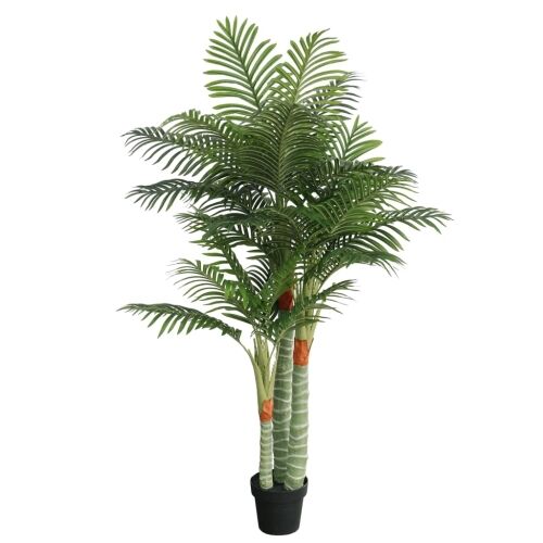 Umjetna palma s 3 debla zelena 180 cm PP - 180 cm 180 cm Cijena