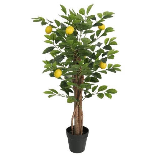 Umjetno stablo limuna s 3 debla zeleno 85 cm PP - 85 cm 85 cm Cijena
