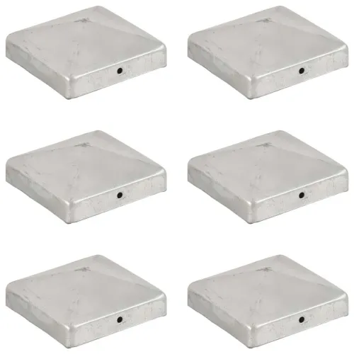 Piramidalni poklopci za stupove ograde 6 kom metalni 91 x 91 mm - 91 x 91 mm Metal Cijena