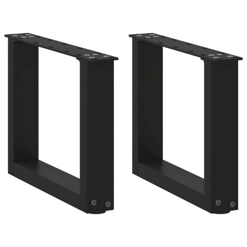 Noge za klub stolić U-oblik 2 kom Crne 30 x (30-31) cm Čelik - Crna 30 x (30-31) cm 2 1 Cijena