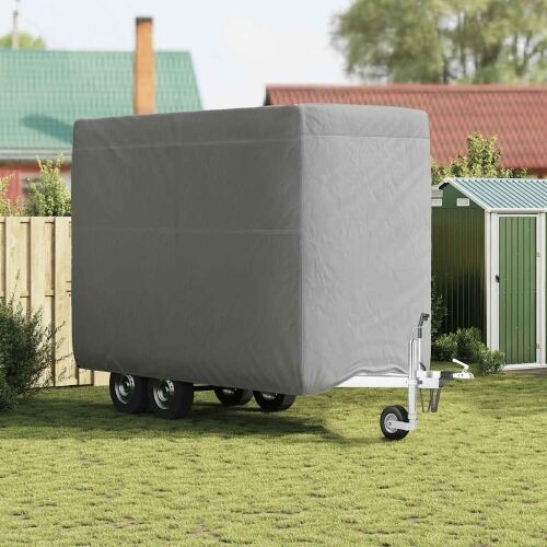 Navlaka za prikolicu za konje siva 396x178x250 cm netkana tkanina - 396 x 178 x 250 cm 1 396 x 178 x 250 cm Cijena