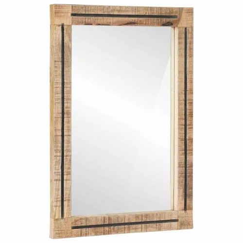 Ogledalo Smeđa i crna 70 x 50 x 3 cm Stakl Cijena