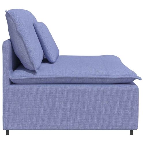 Modularna sofa s jastucima, traperice plave boje, 100 cm - Boja trapera Središnja sofa Boja trapera Središnja sofa Cijena