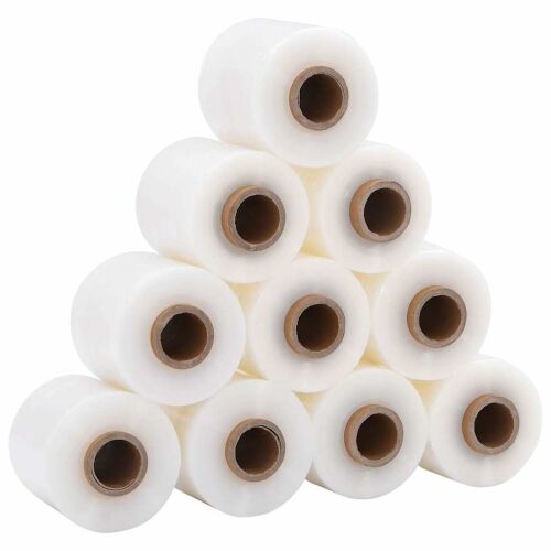 Stretch folija s ručkom 10 kom prozirna 23 µm 10 cm x 150 m - Transparentan 10 cm x 150 m 10 Transparentan Cijena